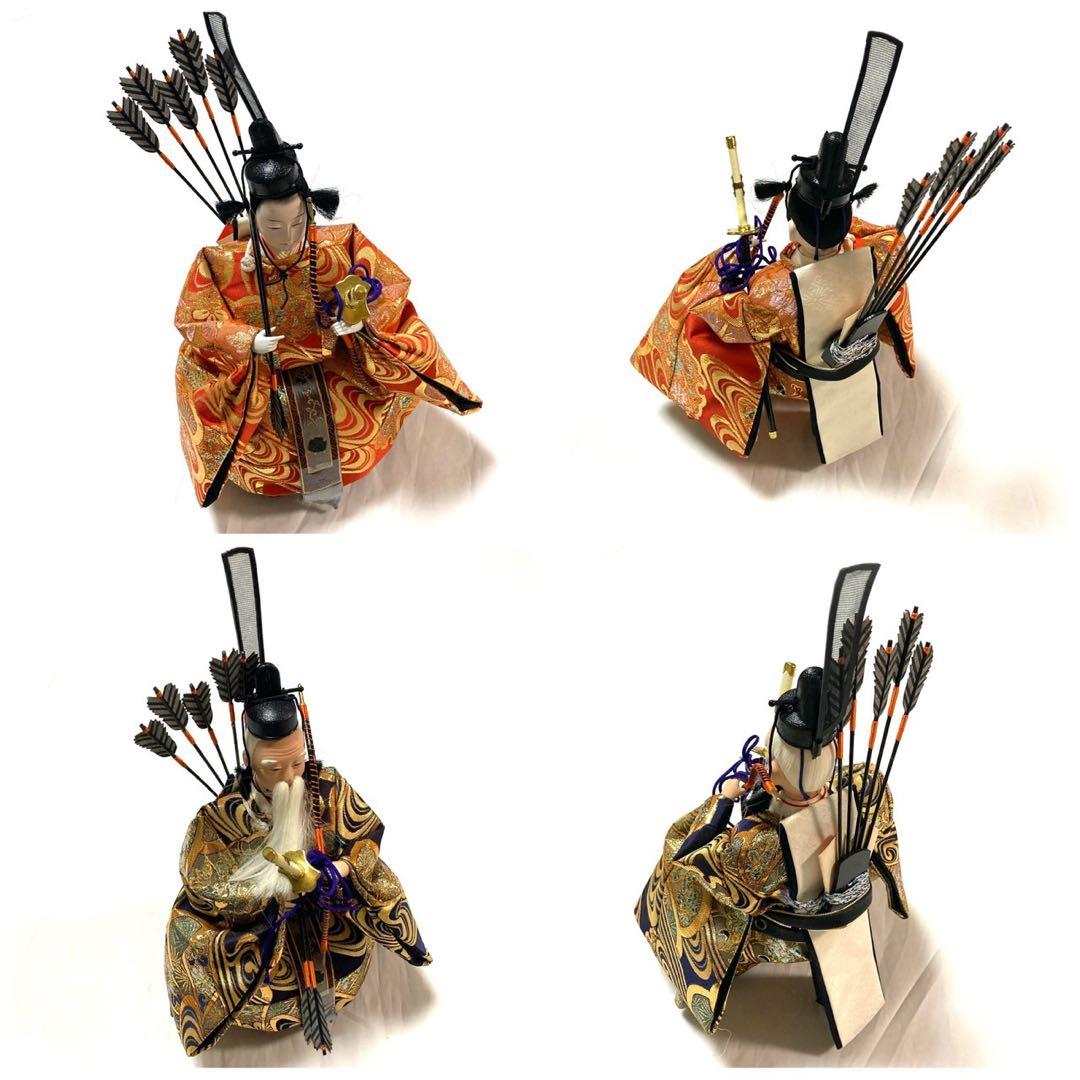 まこちゃんさん専用　久月 雛人形 三歌人付き 8段飾り ⑤