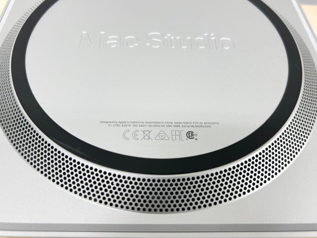 Macデスクトップ Mac Studio M1 Max / 64GB / 1TB / 2022