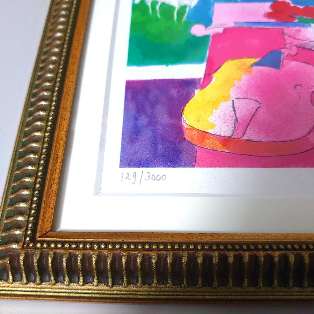 ✨　ポール・ギアマン・リトグラフ『花とヴァイオリン』✨