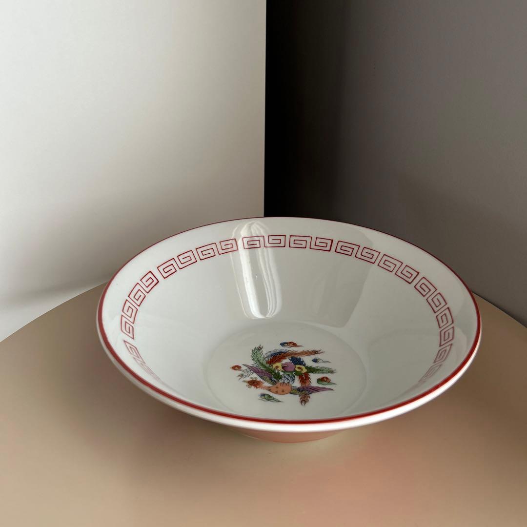 大清乾隆年製 丼 ラーメン 皿 器 中華 食器 陶器 希少 レトロ アンティーク