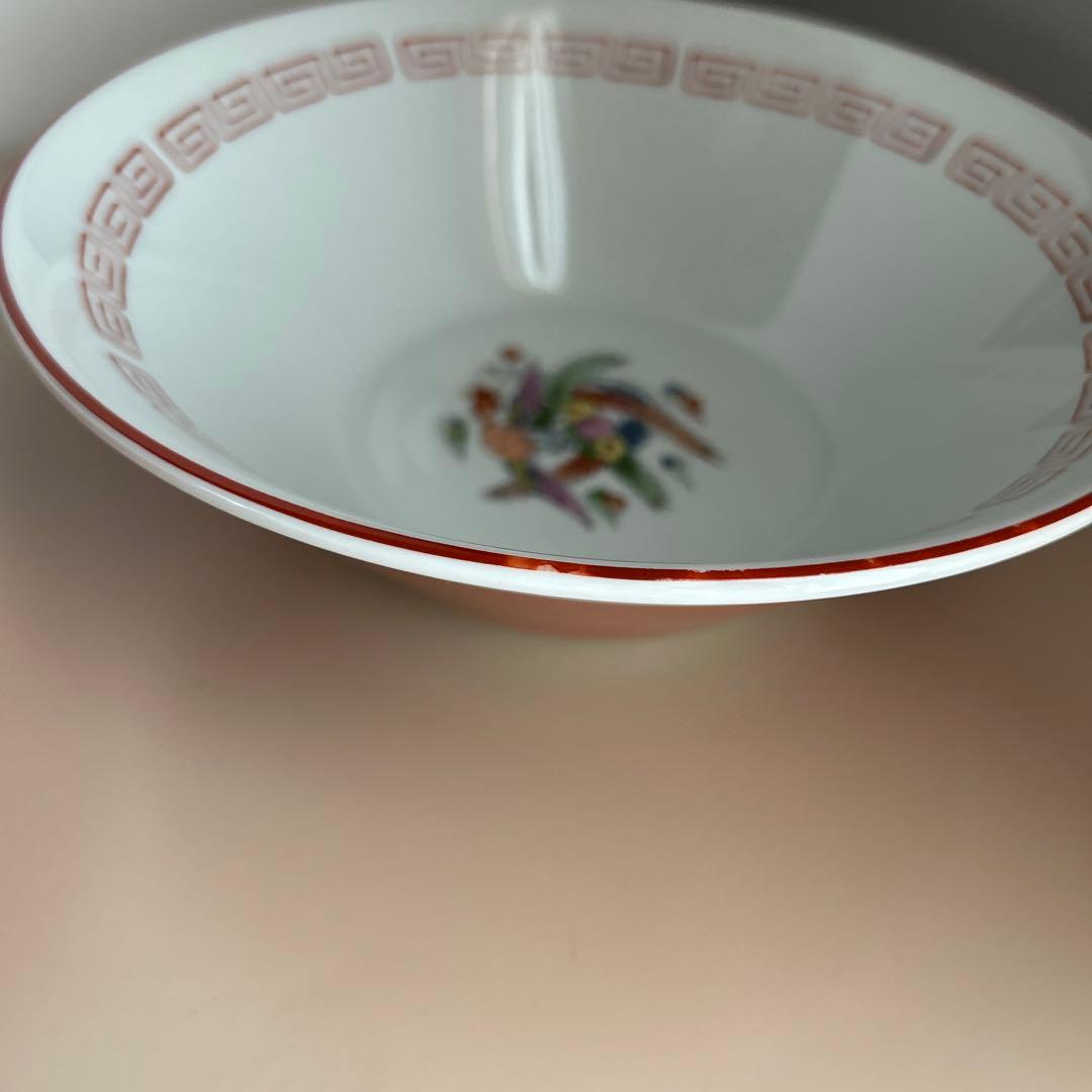 大清乾隆年製 丼 ラーメン 皿 器 中華 食器 陶器 希少 レトロ アンティーク