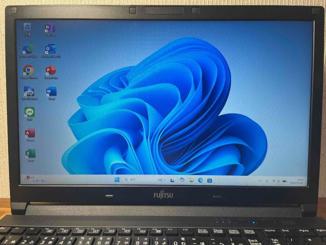 Win11 LIFEBOOK Office メモリ8GB SSD256GB