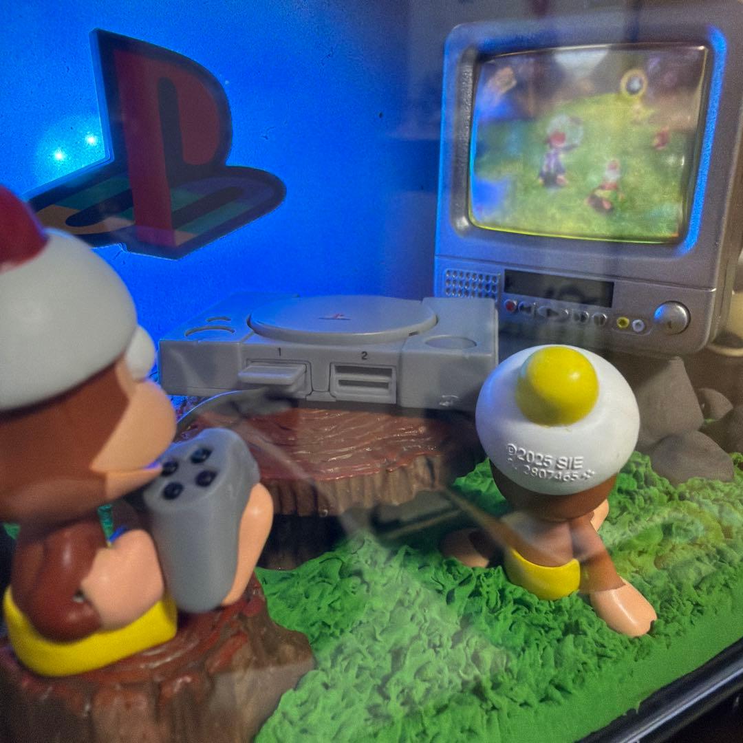 サルゲッチュ まちぼうけ プレイスミニチュア ジオラマ