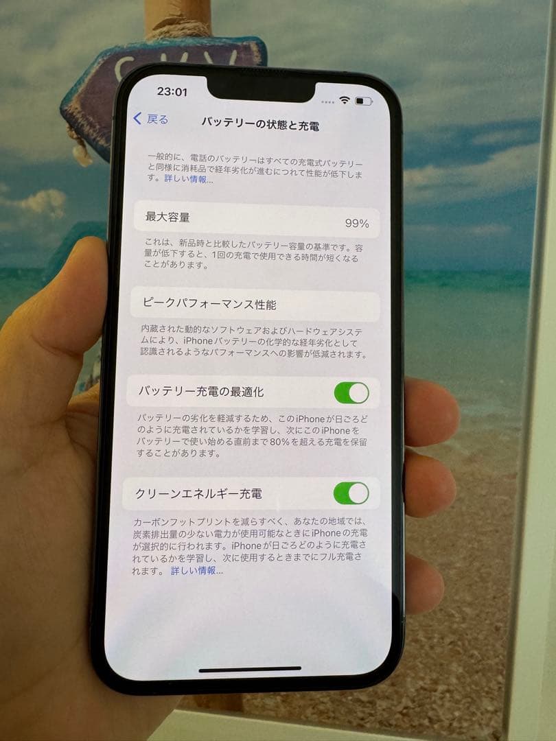 iPhone 13 Pro シェラブルー256GB ★超美品 USA版