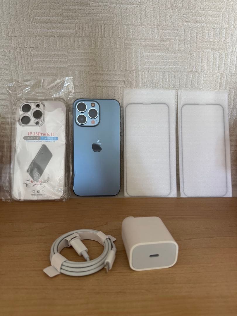 iPhone 13 Pro シェラブルー256GB ★超美品 USA版