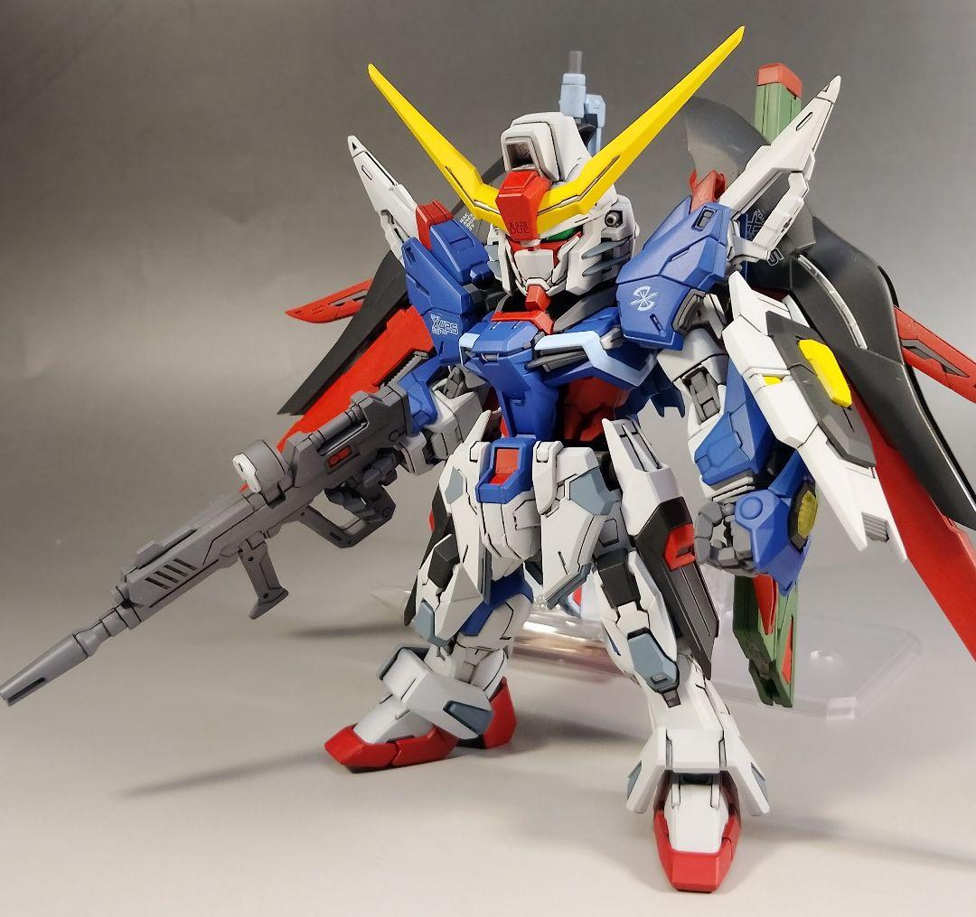 MGSD ディスティニーガンダム 改修 全塗装 完成品 シン・アスカ