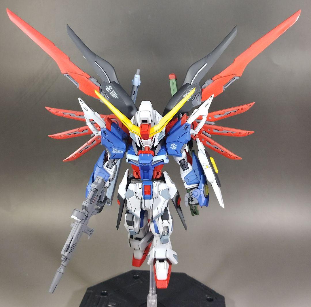 MGSD ディスティニーガンダム 改修 全塗装 完成品 シン・アスカ