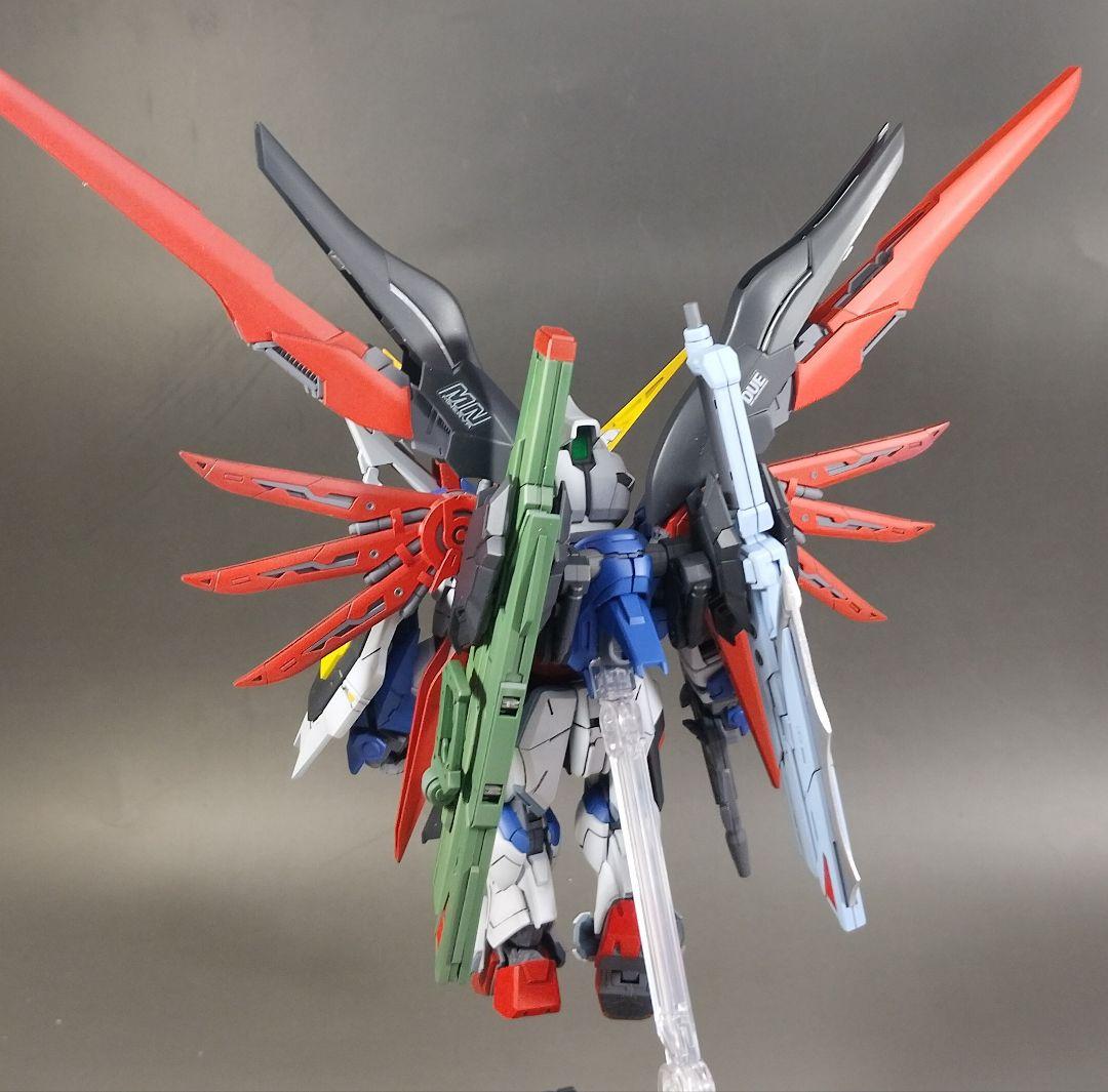 MGSD ディスティニーガンダム 改修 全塗装 完成品 シン・アスカ