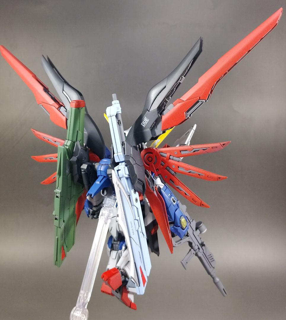 MGSD ディスティニーガンダム 改修 全塗装 完成品 シン・アスカ