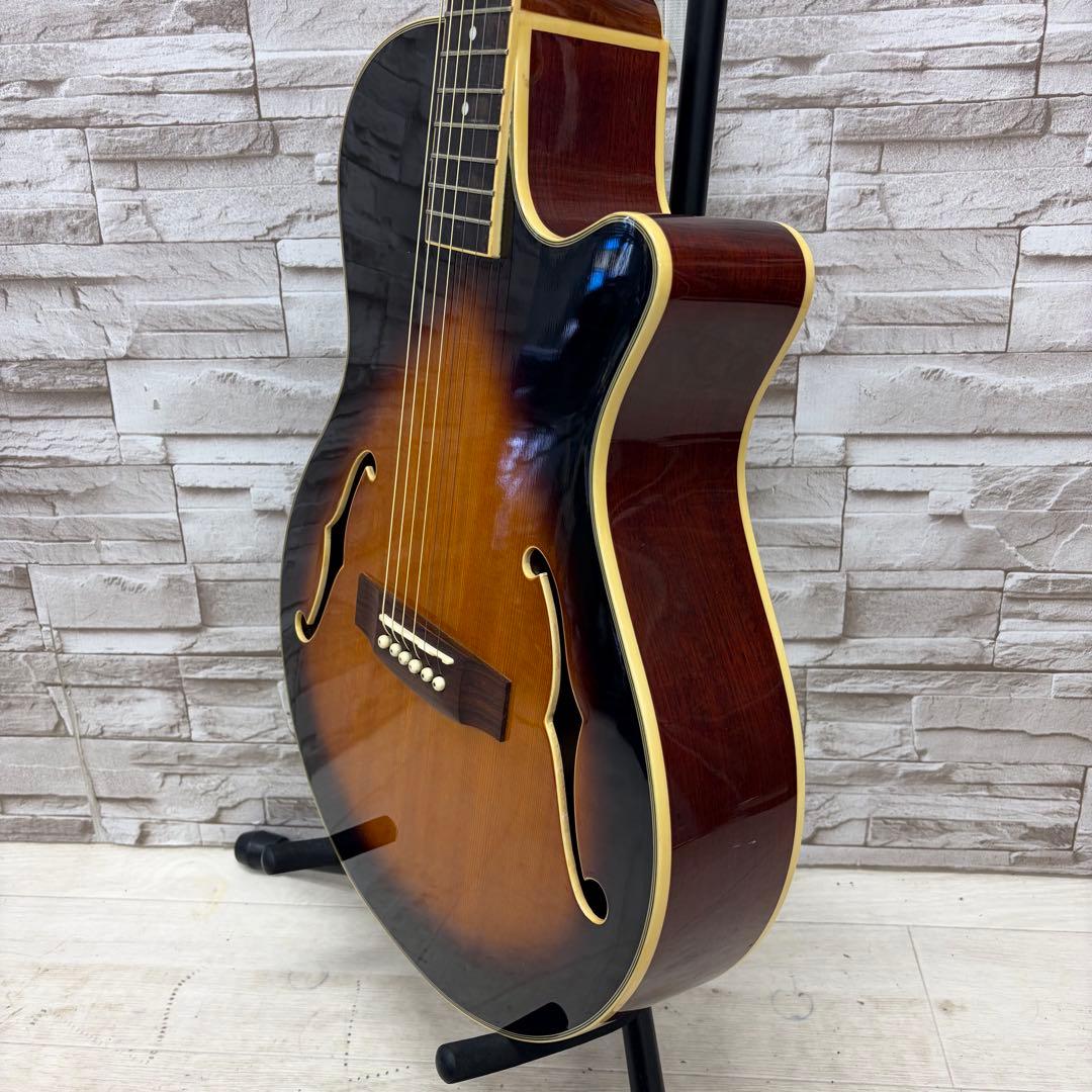 美品 JUNO Fホール エレアコ EA-50FC/TBS タバコサンバースト