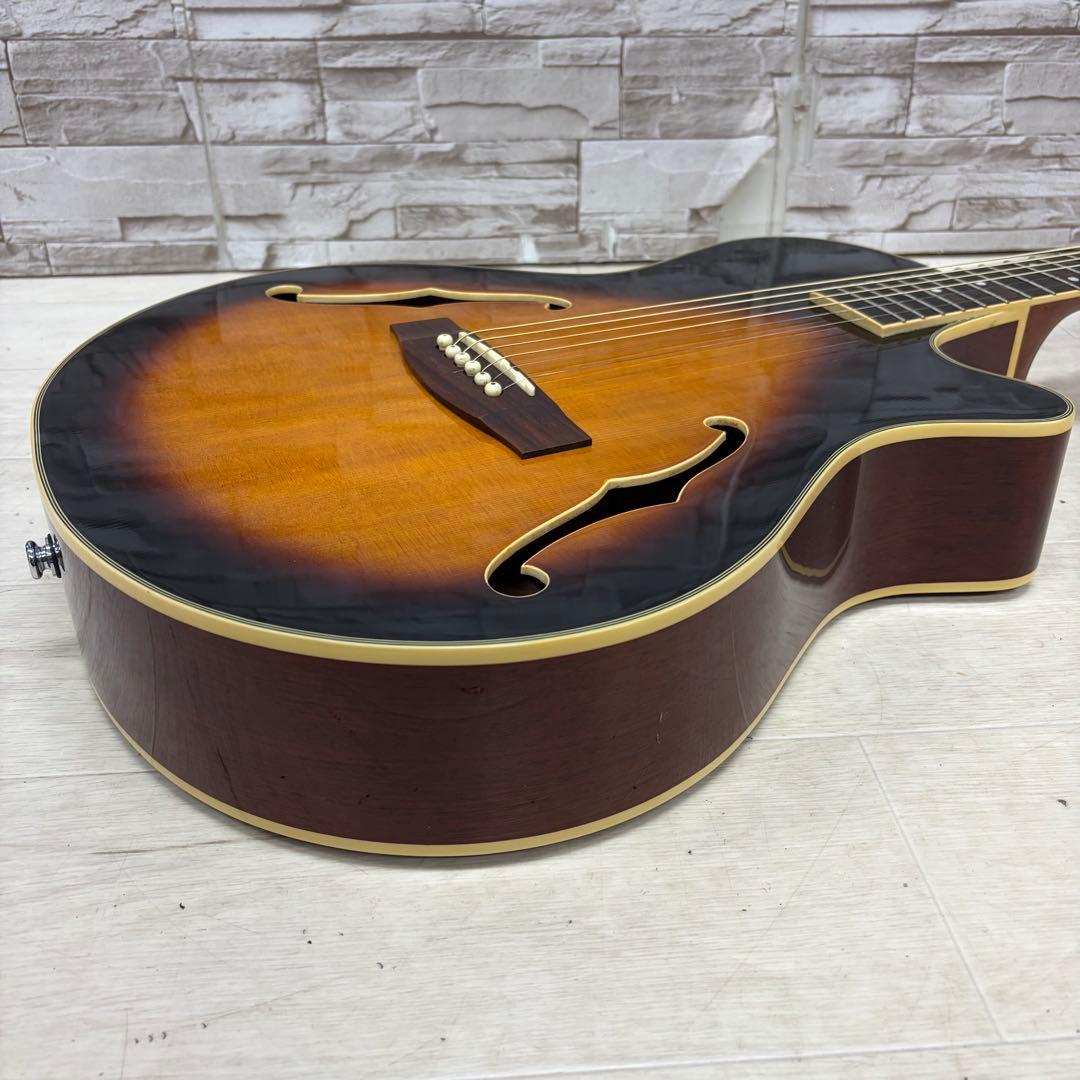 美品 JUNO Fホール エレアコ EA-50FC/TBS タバコサンバースト