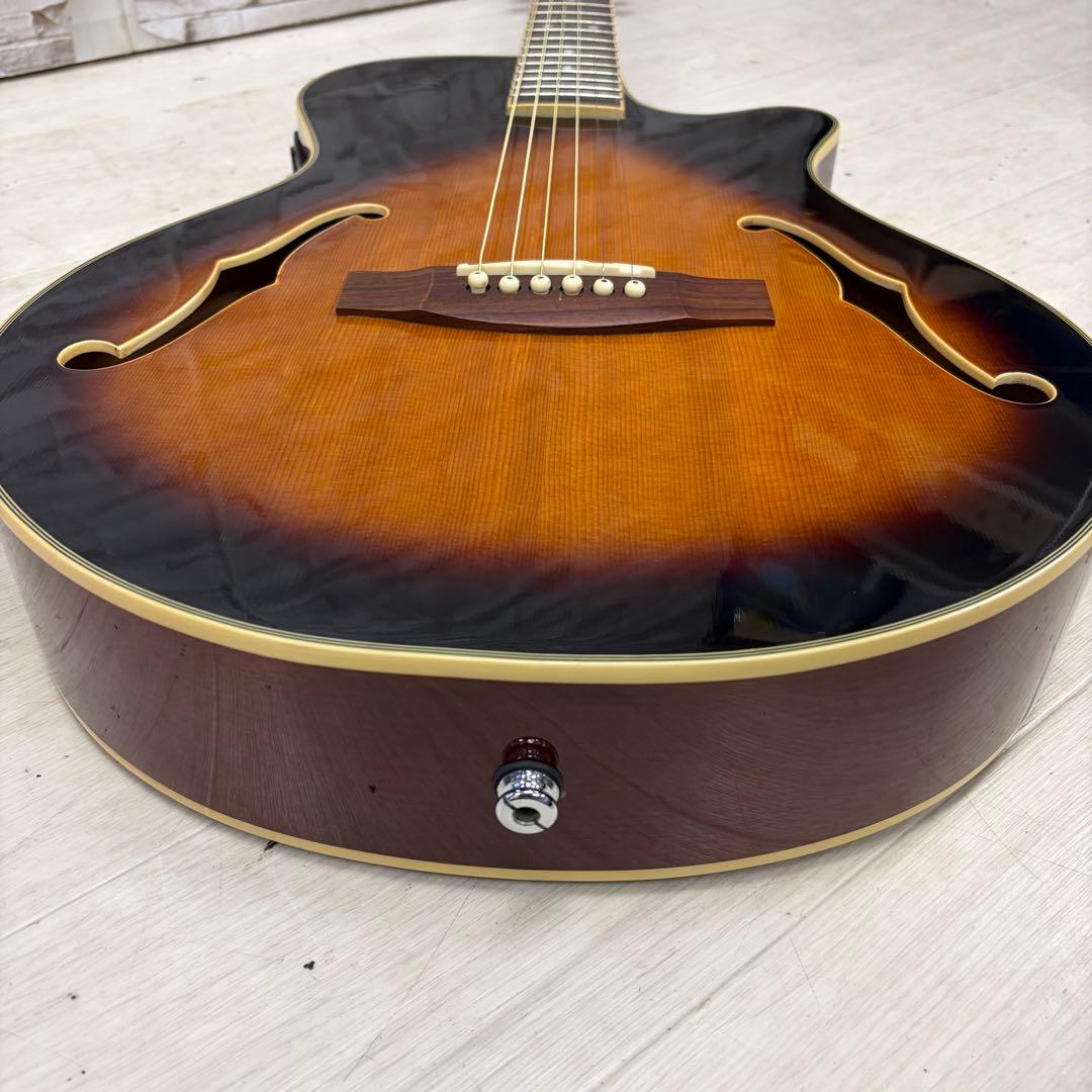 美品 JUNO Fホール エレアコ EA-50FC/TBS タバコサンバースト