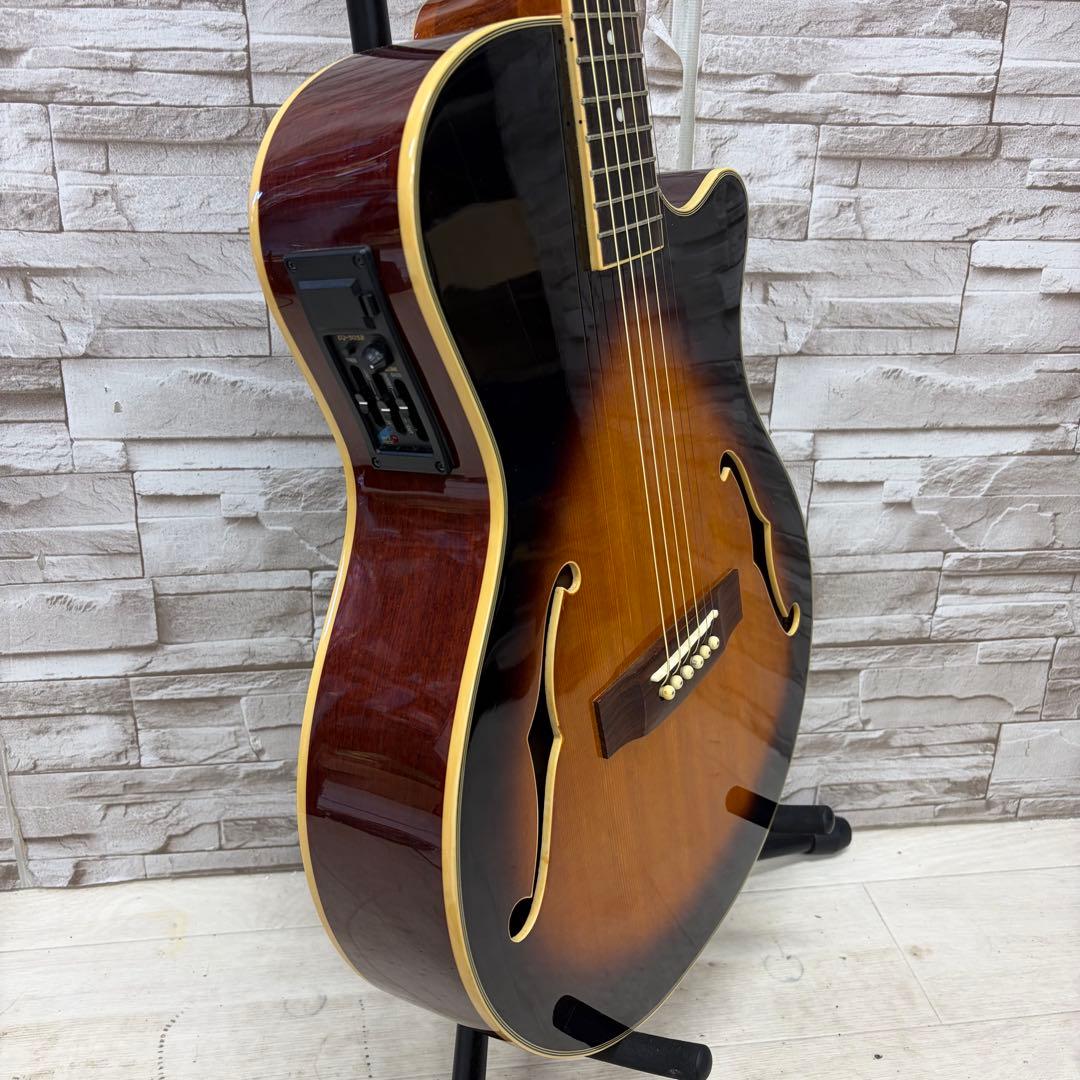 美品 JUNO Fホール エレアコ EA-50FC/TBS タバコサンバースト