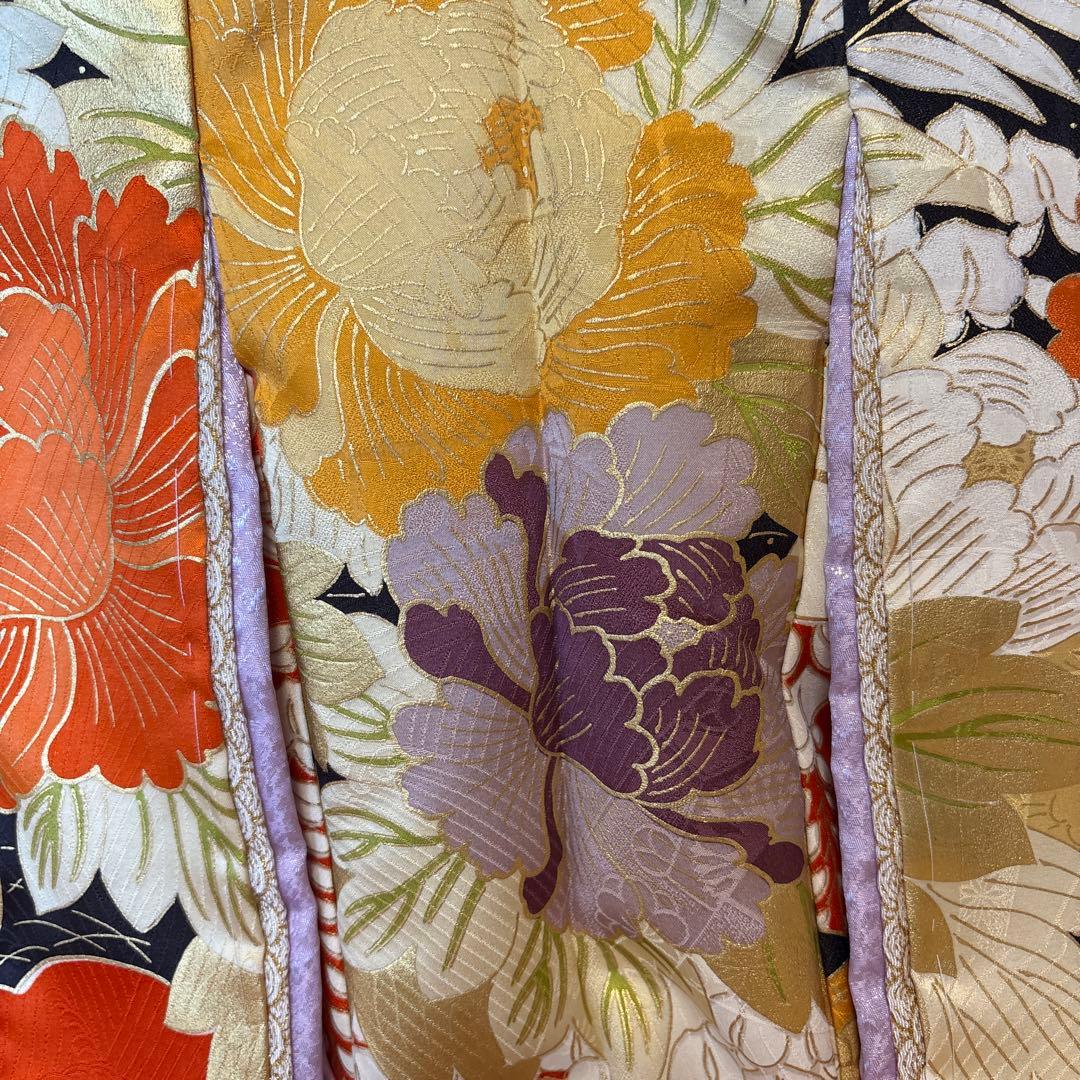 ミニチュア着物　牡丹、藤　チムページ