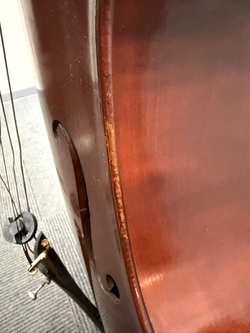 kosuke lnoko 猪子宏祐　木製 チェロ 約4/4サイズ ジャンク品