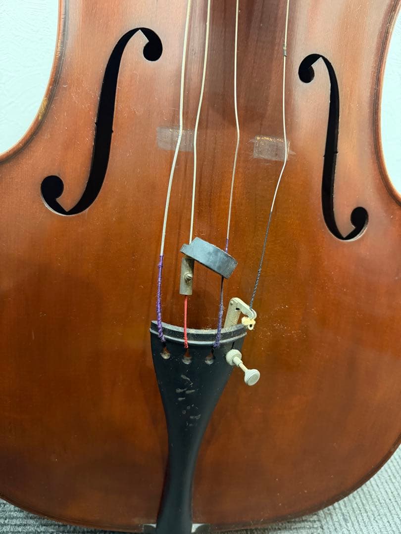 kosuke lnoko 猪子宏祐　木製 チェロ 約4/4サイズ ジャンク品