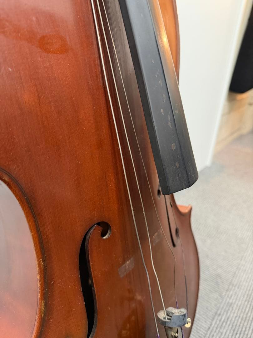 kosuke lnoko 猪子宏祐　木製 チェロ 約4/4サイズ ジャンク品