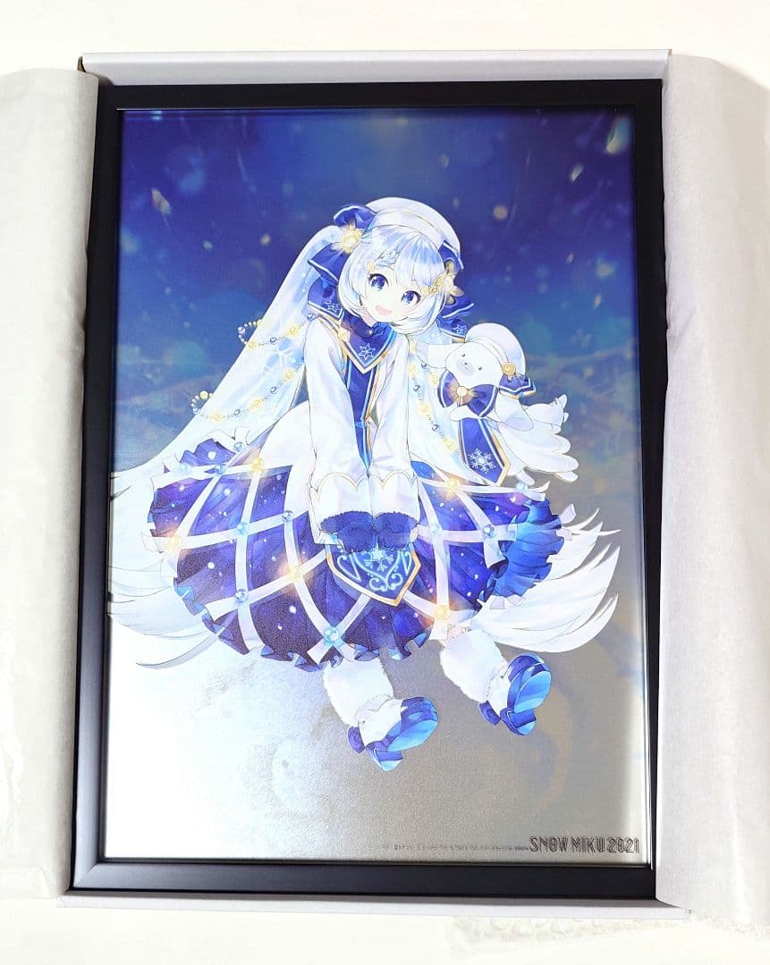 雪ミク  MIKU 2021 B4パブミラー 初音ミク KEI