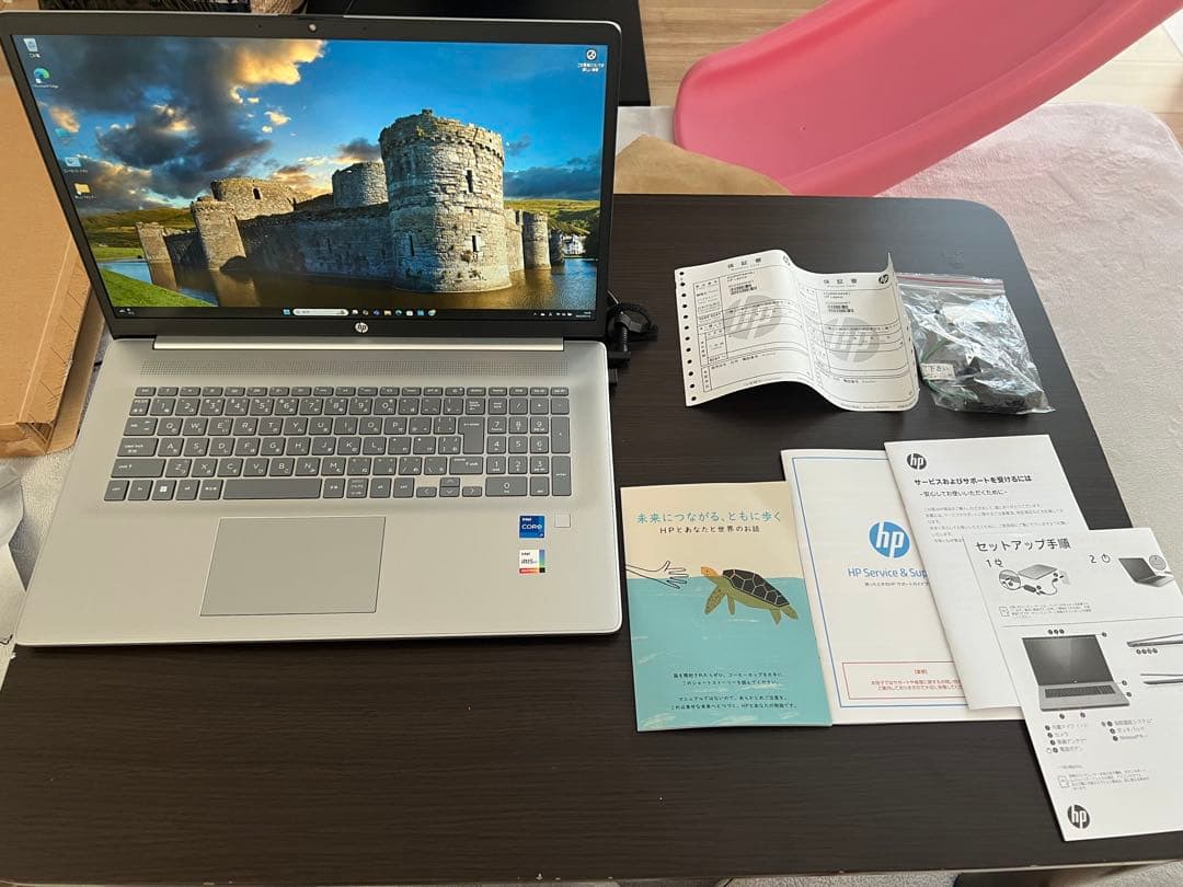 HP エイチピーノートPC 17.3インチワイドcore i7 HP 17-cn