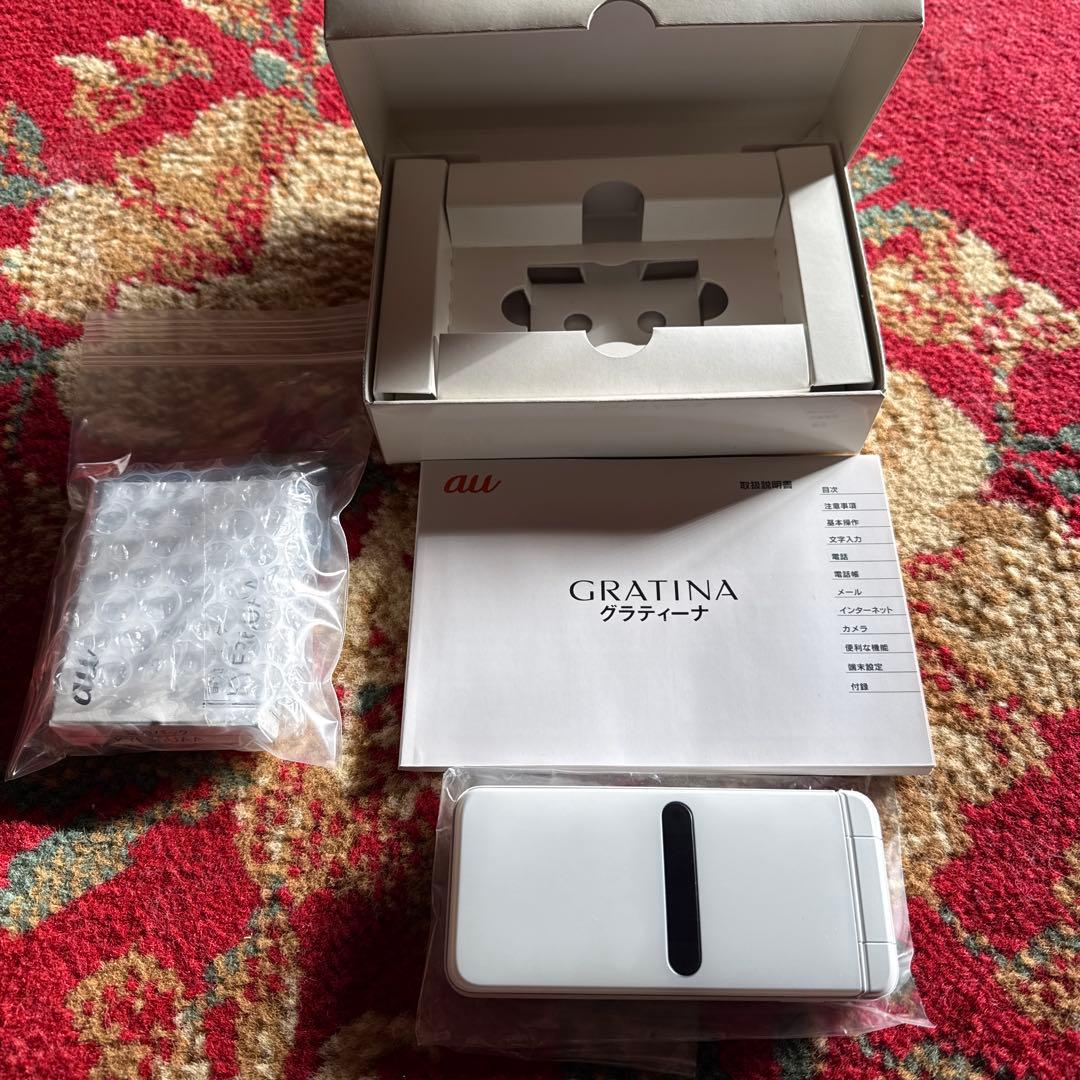 宇*茶様 ガラホ au KYOCERA GRATINA グラティーナ KYF42