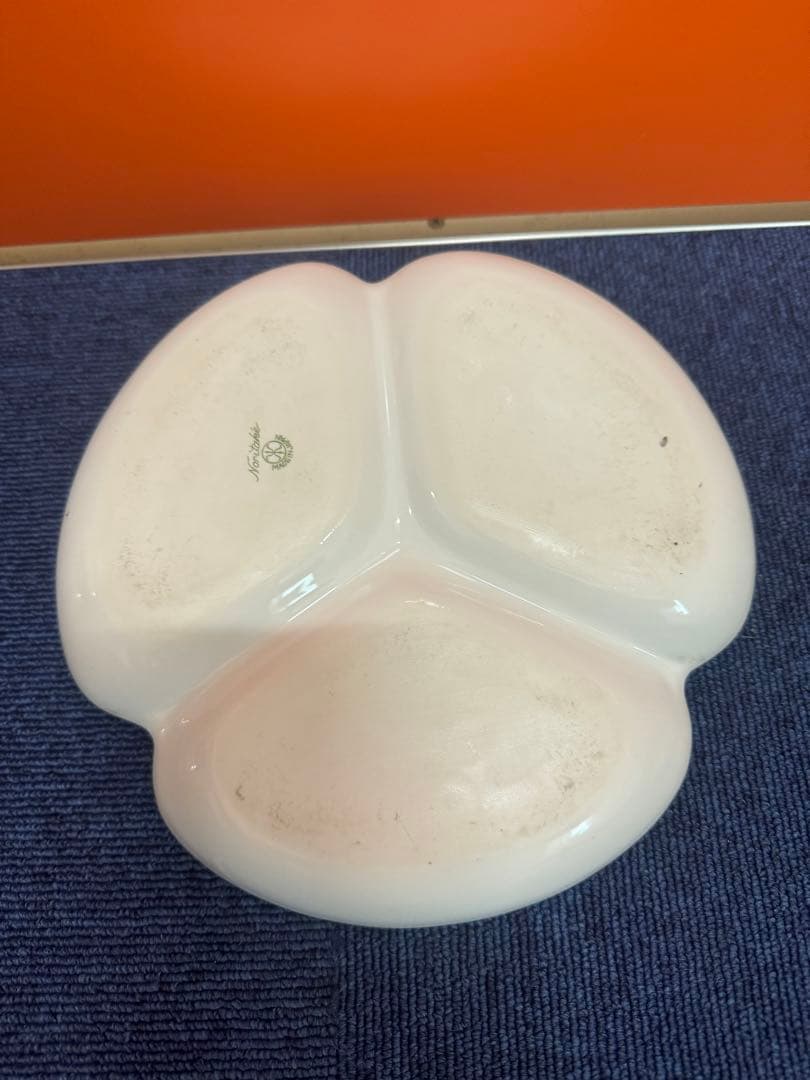 1791  オールドノリタケ　花鳥文　皿　金彩