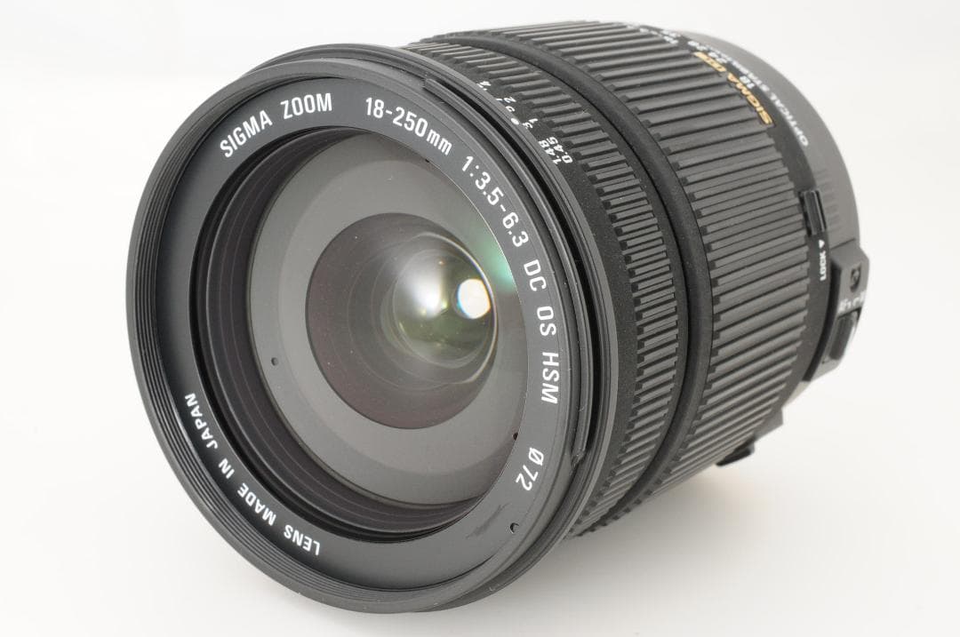 【手振れ補正あり】 SIGMA 18-250mm F3.5-6.3 キヤノン