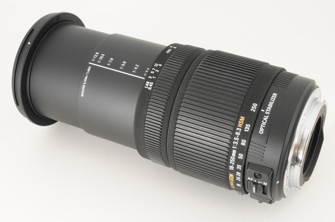 【手振れ補正あり】 SIGMA 18-250mm F3.5-6.3 キヤノン