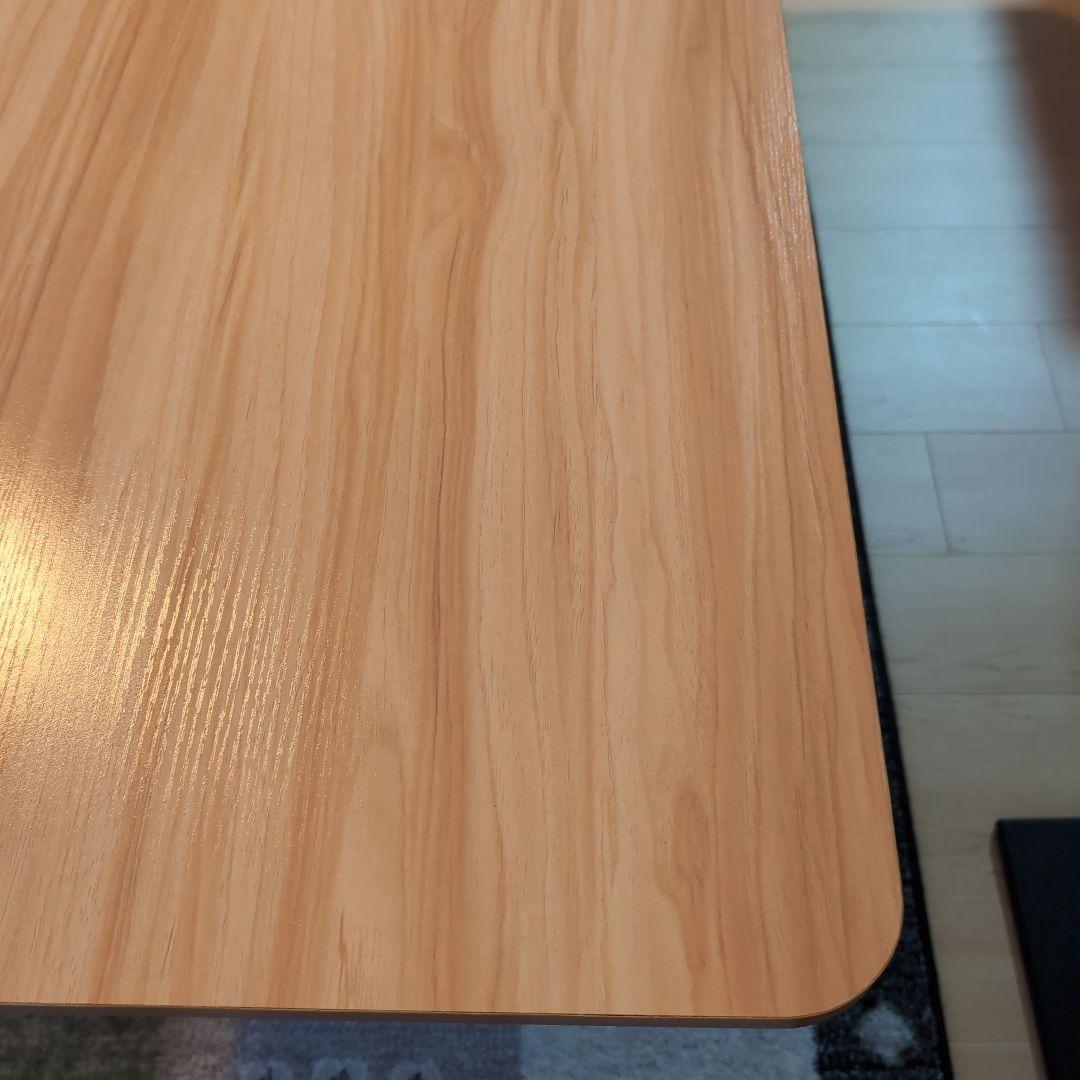 ガス圧無段階昇降式折りたたみテーブル 120x60cm 超美品