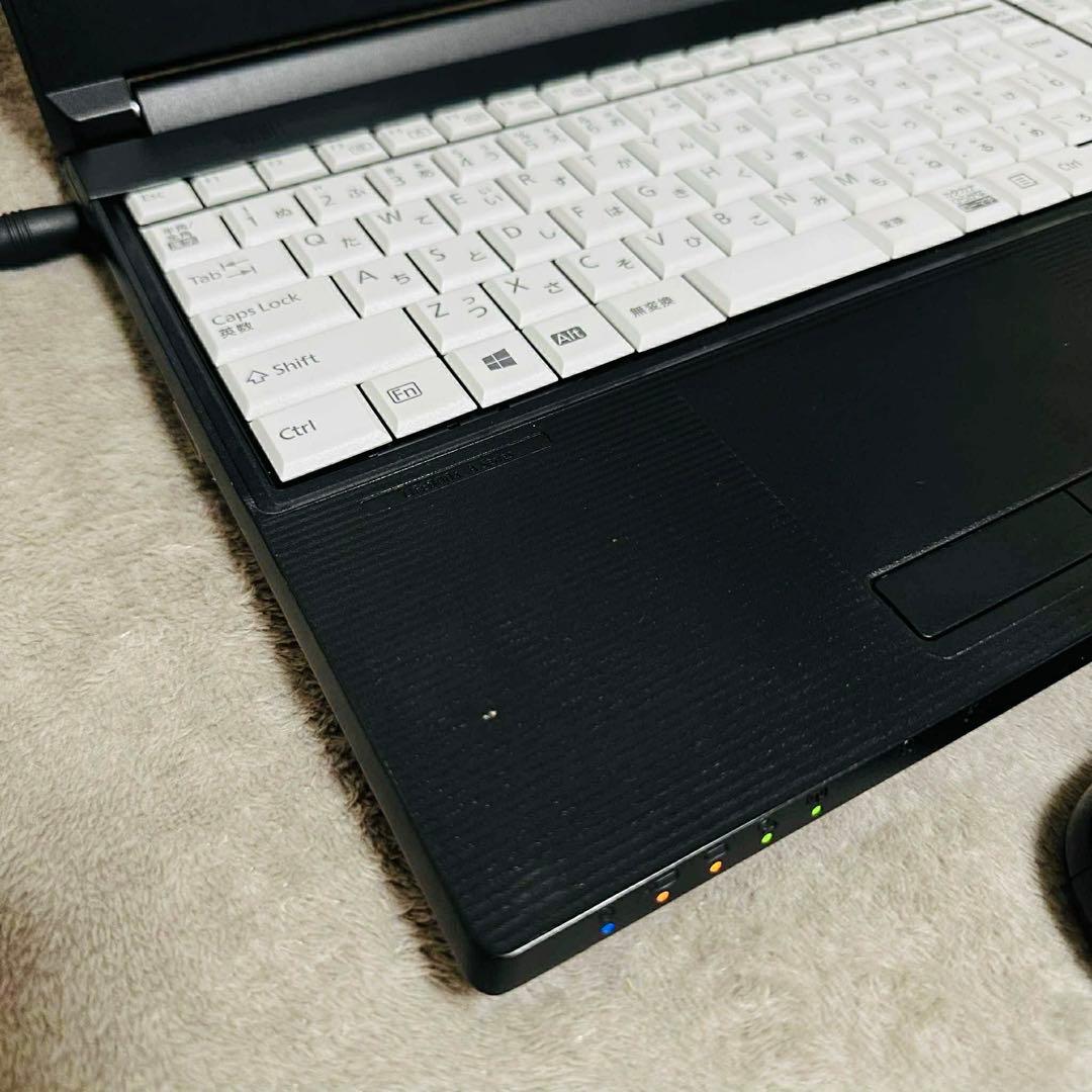 S176 Fujitsuノートパソコンi5メモリ8G高速Window11オフィス