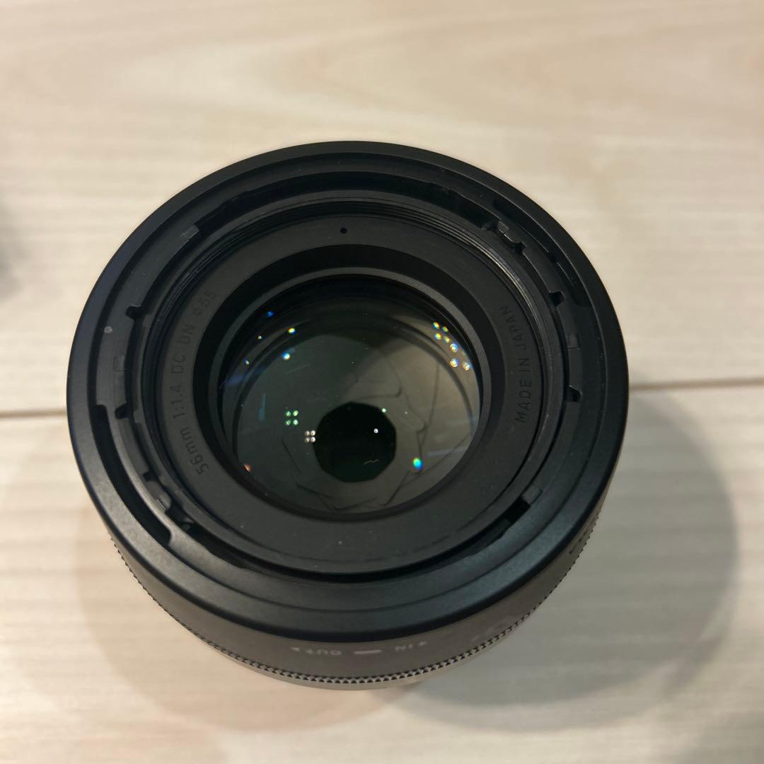 SIGMA 56mm f1.4 xマウント