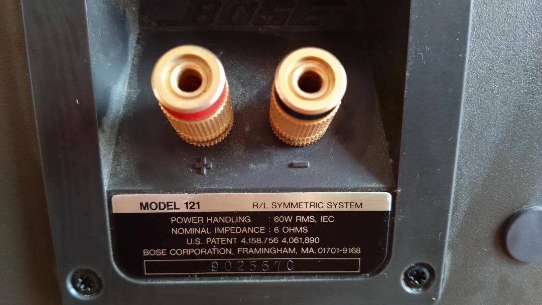 BOSE スピーカー MODEL121 良音　化粧板破損