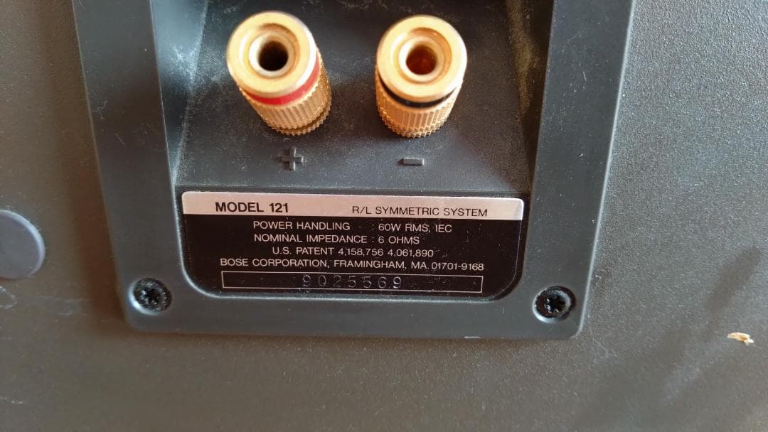 BOSE スピーカー MODEL121 良音　化粧板破損