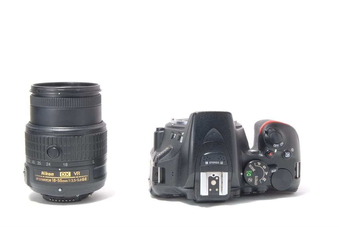 Wi-Fi転送機能 Nikon D5500 ダブルレンズ 軽量 自撮り可能 一眼