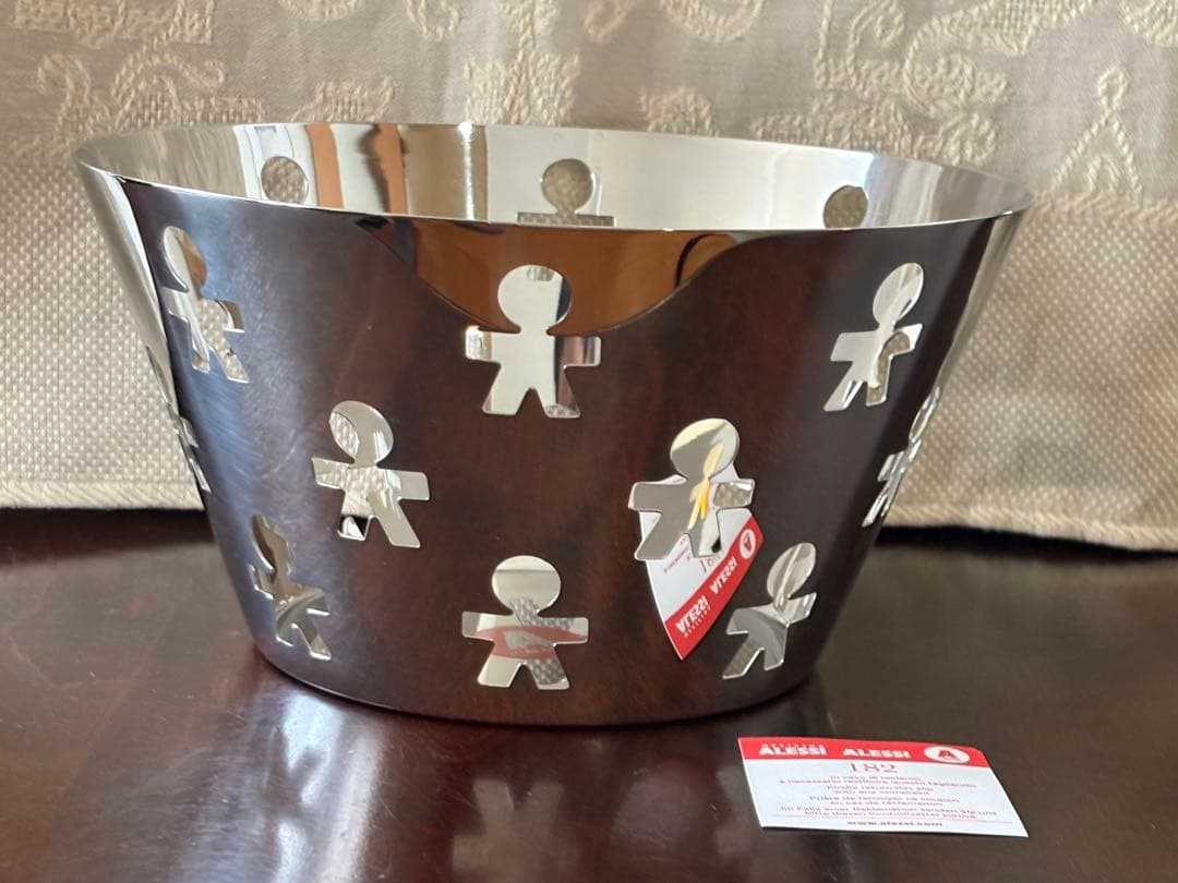 ALESSI GIROTONDOオープンワークフルーツボウル