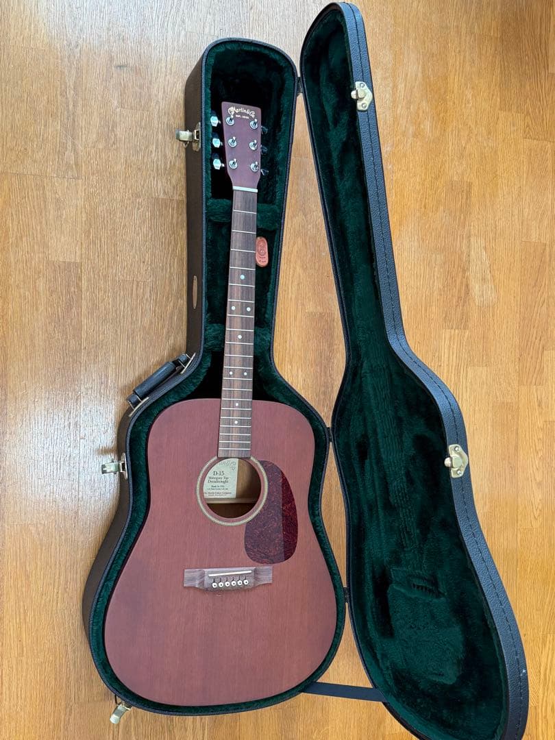 【美品】Martin & Co アコースティックギター D15 マホガニートップ
