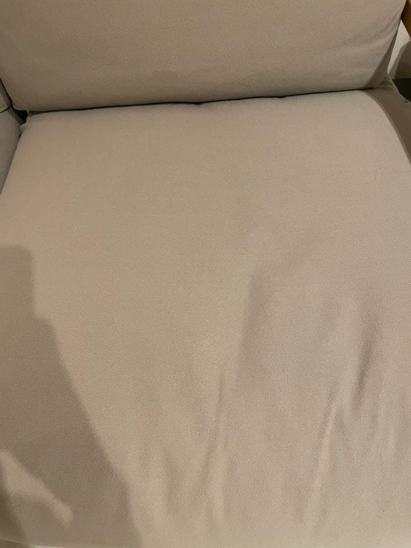 無印良品　木製フレーム2人掛けソファ