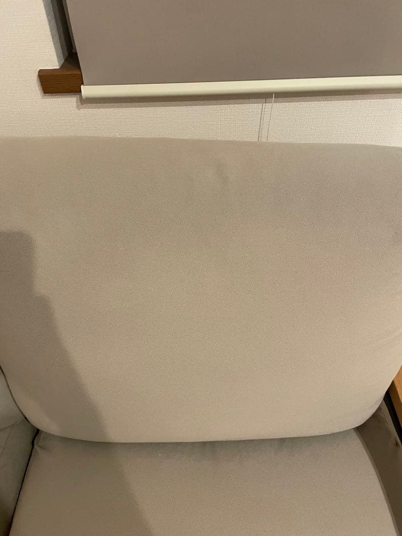 無印良品　木製フレーム2人掛けソファ