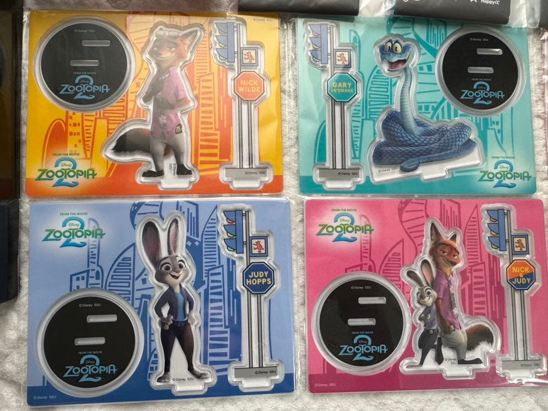 ズートピア ハッピーくじ A賞 セット