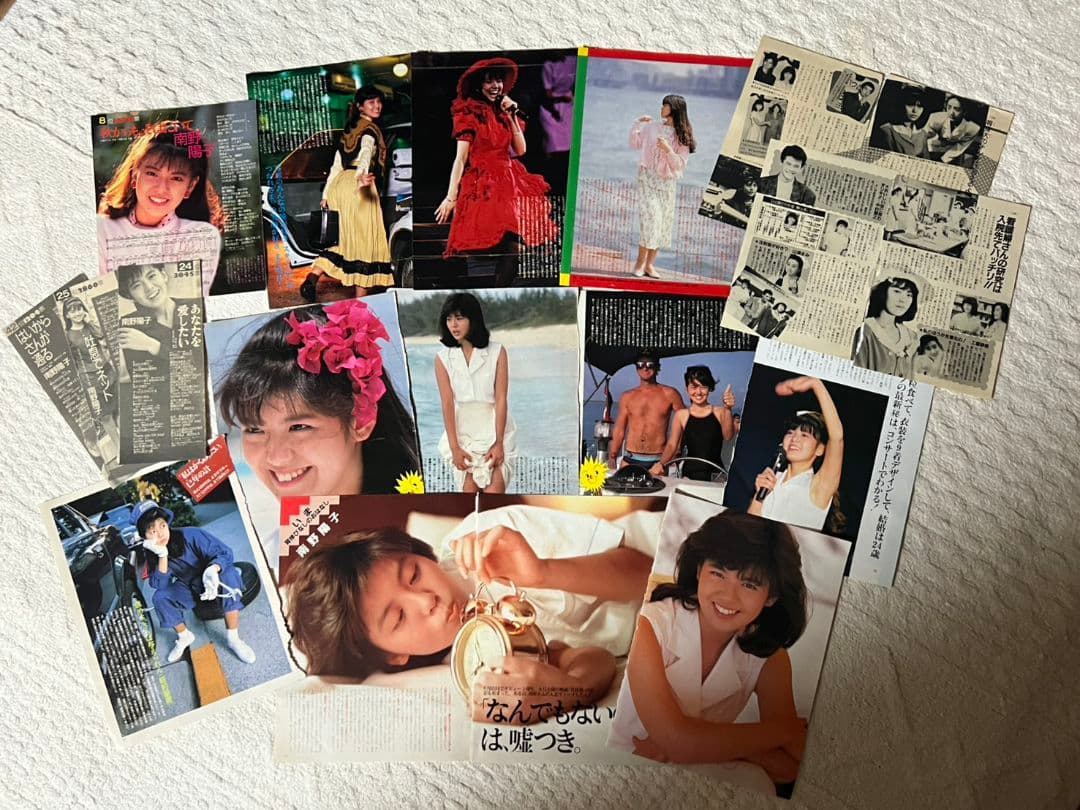 南野陽子グッズセット