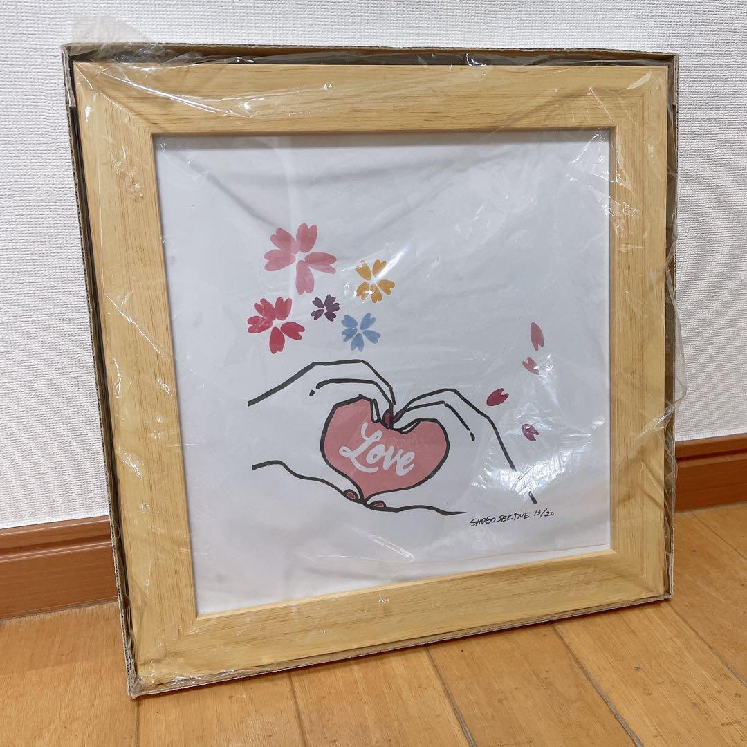 スターバックス桜　絵画　原画　イラスト