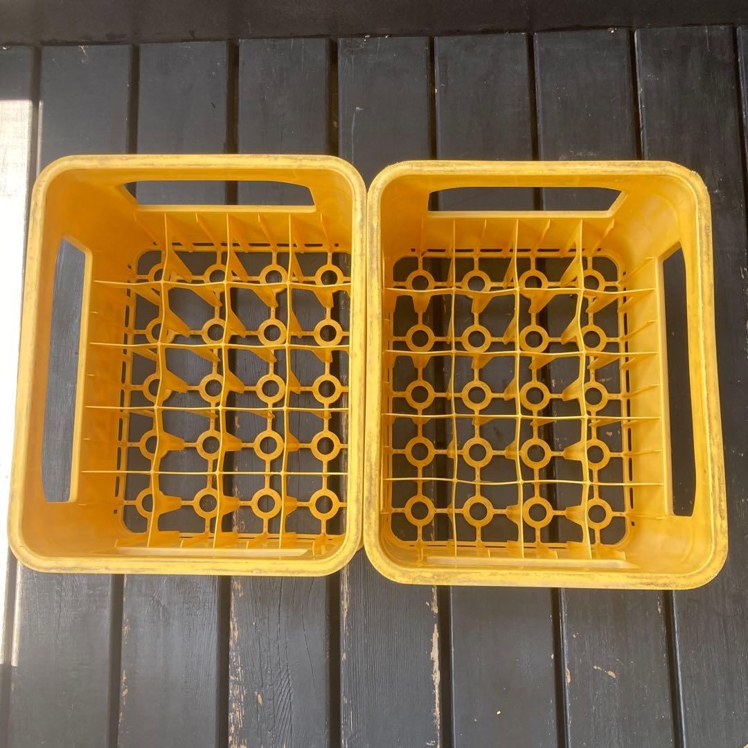 駒ちゃん　ビールケース　4個　アサヒ1 キリン3