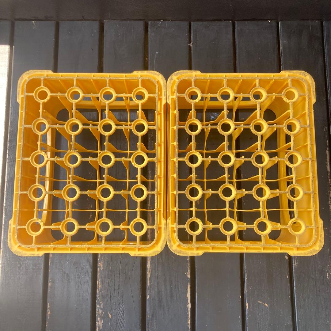 駒ちゃん　ビールケース　4個　アサヒ1 キリン3