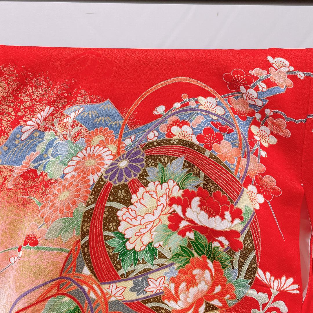 ★4155★ 子供着物 一つ身 単品 女の子 七五三 3才