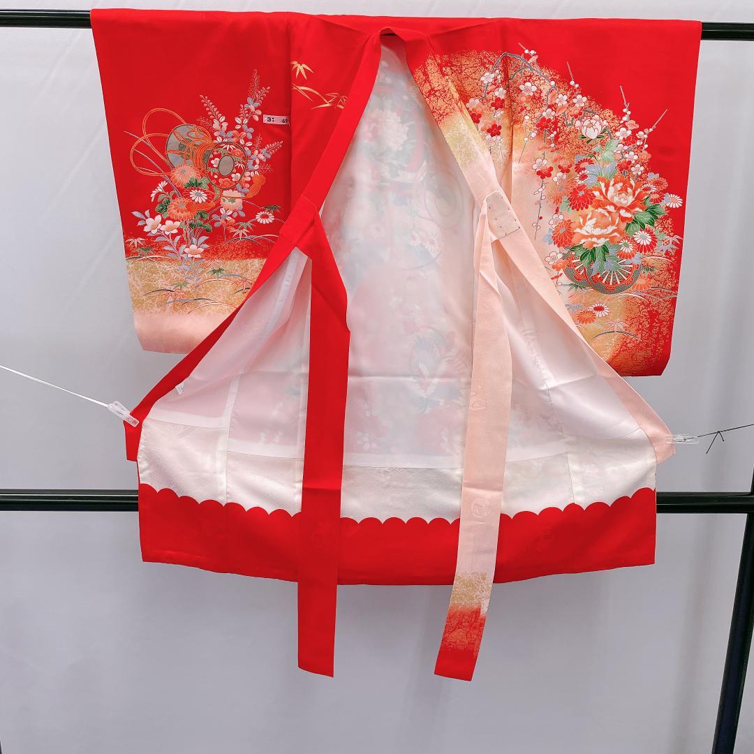 ★4155★ 子供着物 一つ身 単品 女の子 七五三 3才