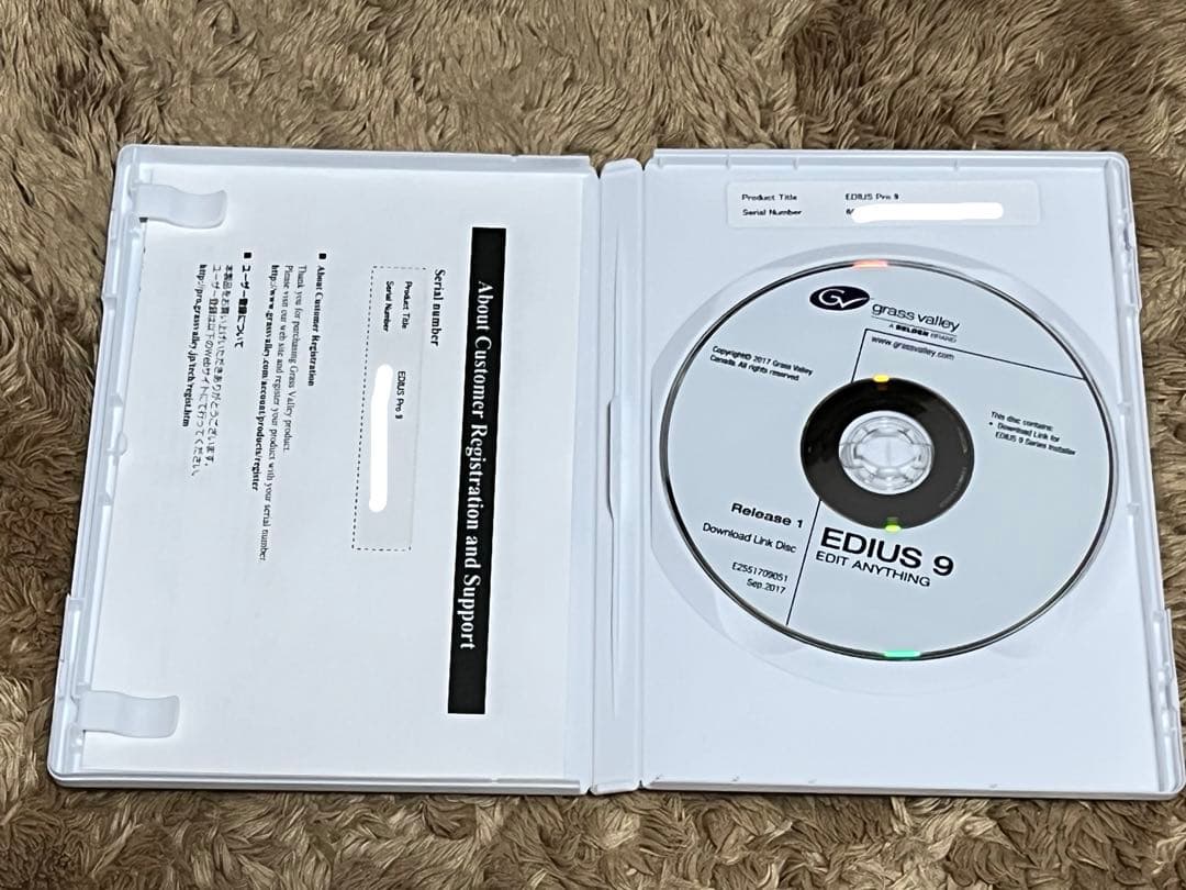 EDIUS PRO 9 エディウスプロ９ Windows用編集ソフト