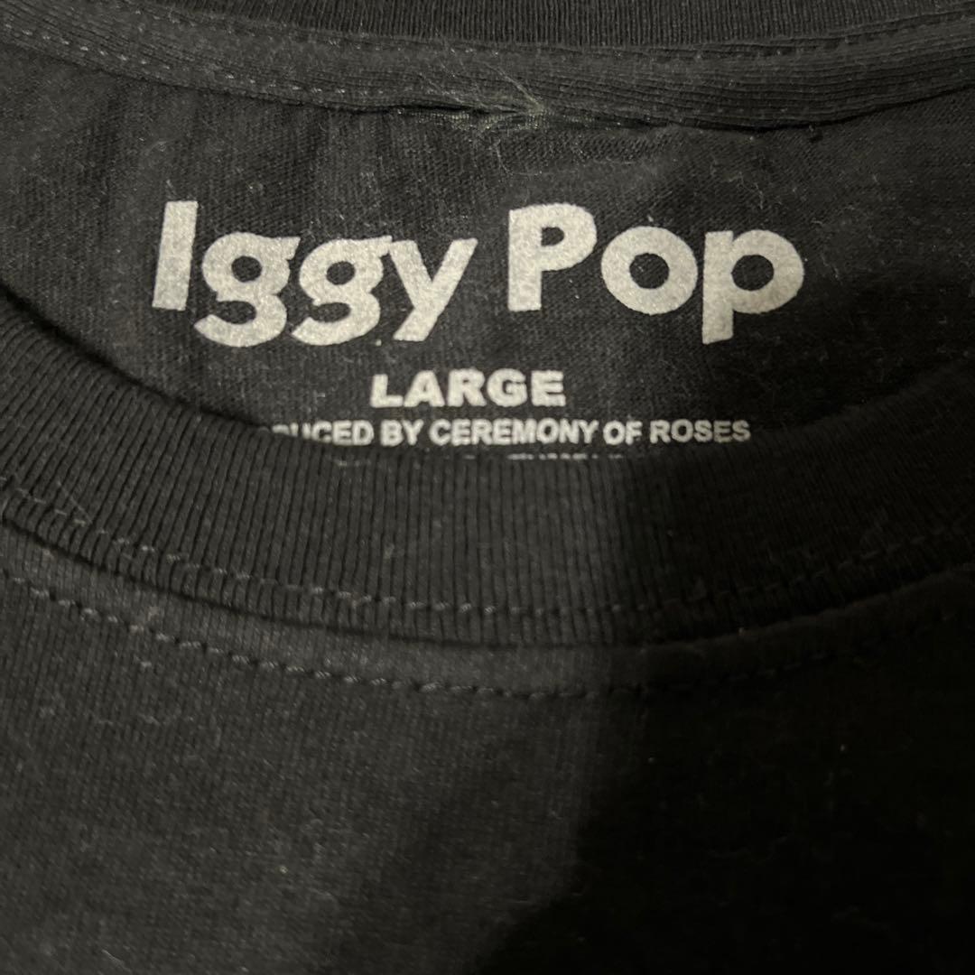 イギーポップ　IGGY POP ツアーTシャツ Lサイズ