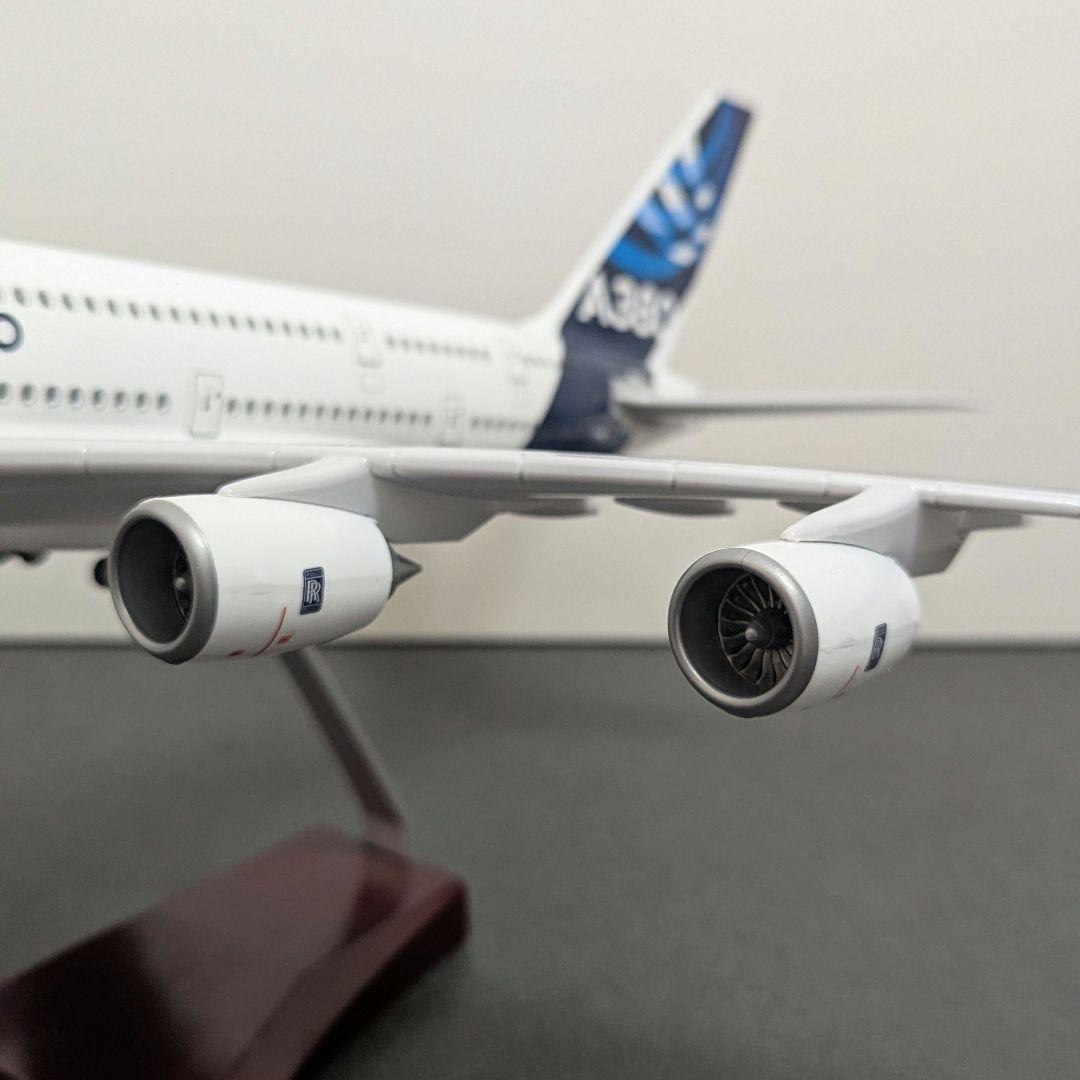エアバス A380 1/160 飛行機 大型 模型 46cm LEDライト点灯