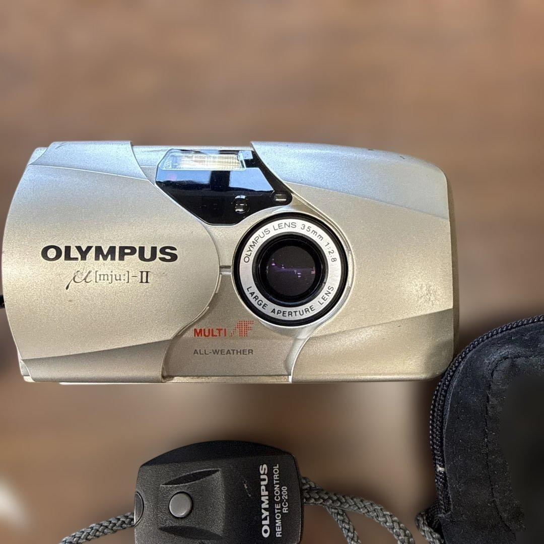 OLYMPUS μ[mju:]-II オリンパス ミューII フィルムカメラ