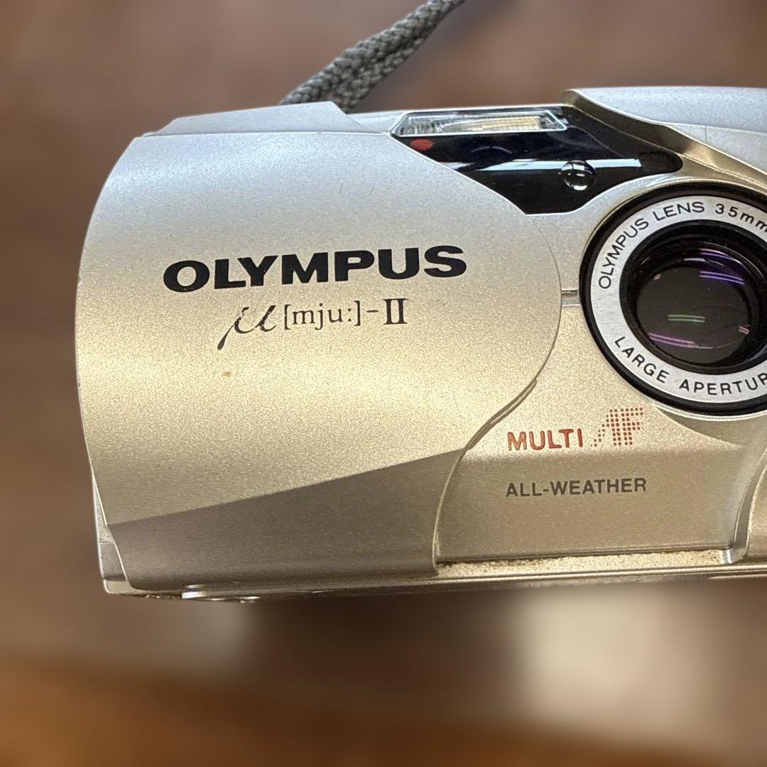 OLYMPUS μ[mju:]-II オリンパス ミューII フィルムカメラ