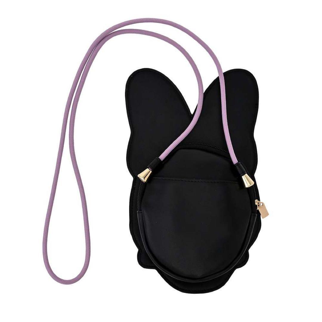 ディズニー デイジー フェイス ポシェット ショルダーバッグ